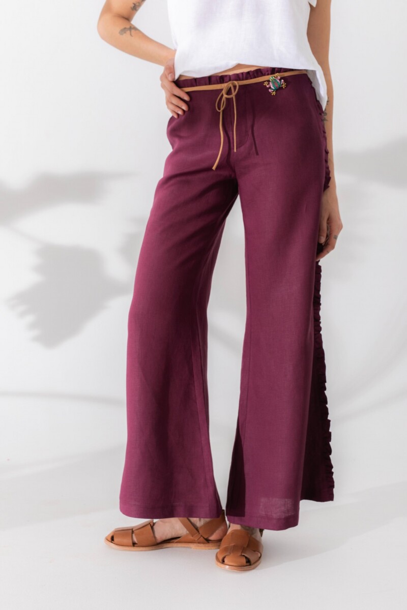 PANTALON MEBA - Uva 