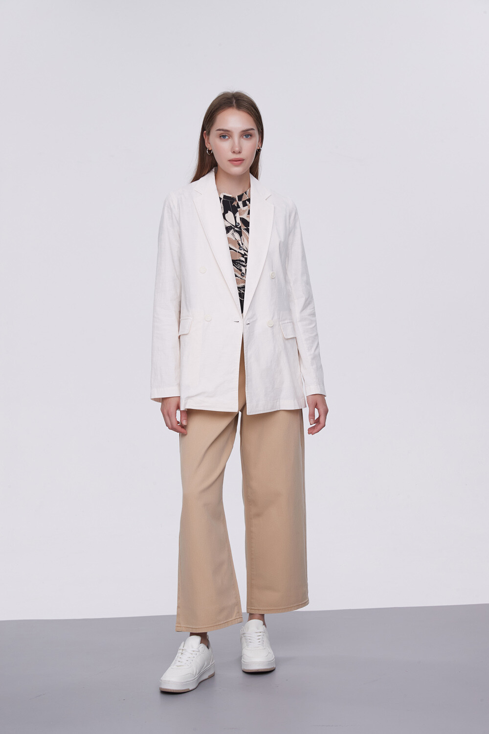 Blazer Felizzia Marfil / Off White