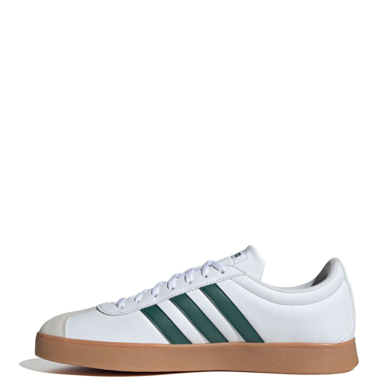 Championes de Hombre Adidas VL Court Base Blanco - Verde - Gris