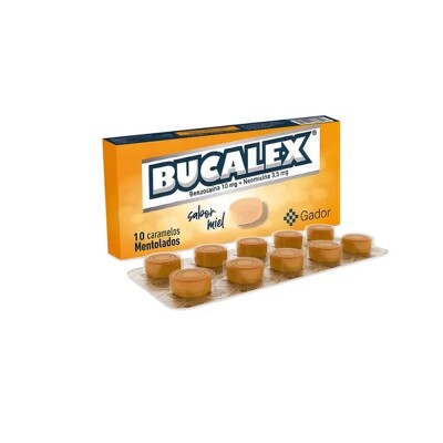 Bucalex Sabor Miel 10 Caramelos Bucalex Sabor Miel 10 Caramelos