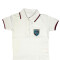 Remera Polo femenina The Anglo School Blanco