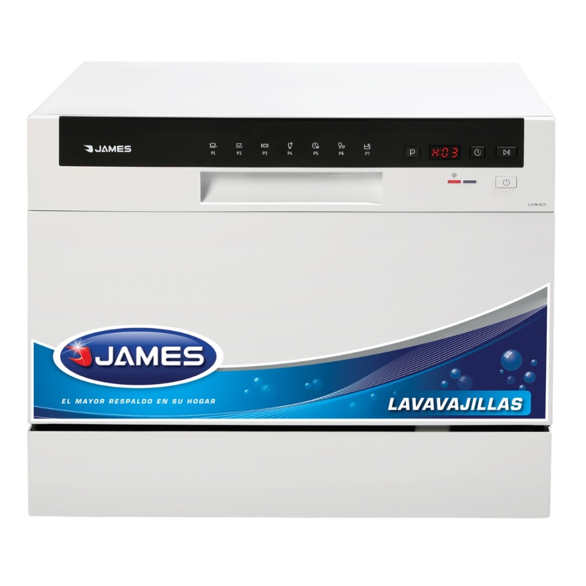 Lavavajillas James compacto 6 cubiertos LVCM-6CD 