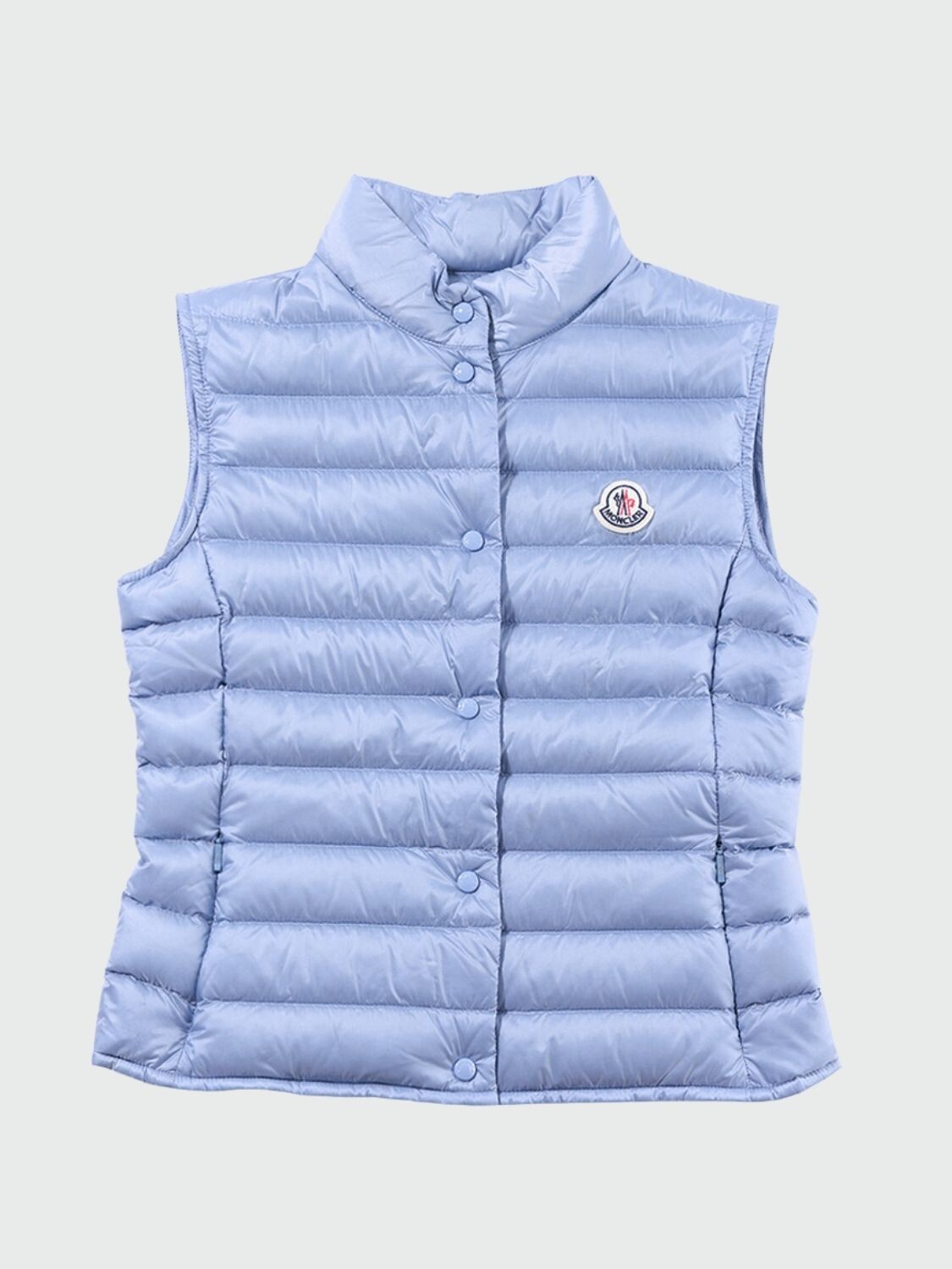 Moncler - Chaleco de nylon, LIANE Azul Medio