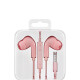 Auriculares in ear rosa