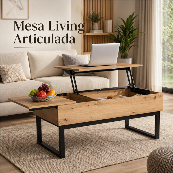 Mesa De Living Articulada Lanbo Fg2164 MESA LIVING ARTICULADA LANBO FG2164