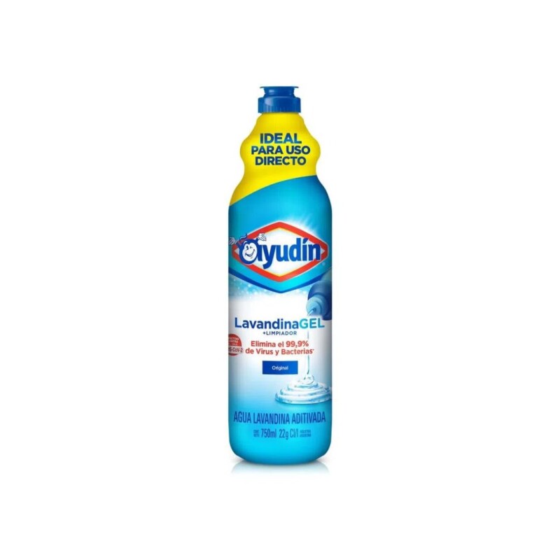 Ayudin Lavandina Original en Gel 750ml Ayudin Lavandina Original en Gel 750ml