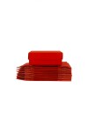 Pack x 20 unid - caja 03 8x12x4,5 cm eco ROJO