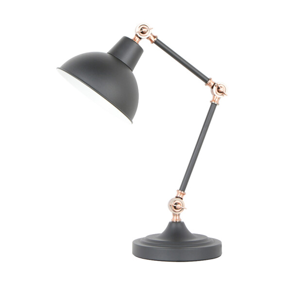 Portátil de mesa en metal negro articulada IX9424