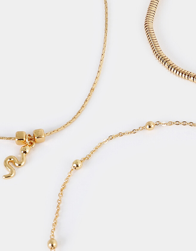 Chokers Bañada en Oro Chokers Set Bañado En Oro Mistico - Dorado