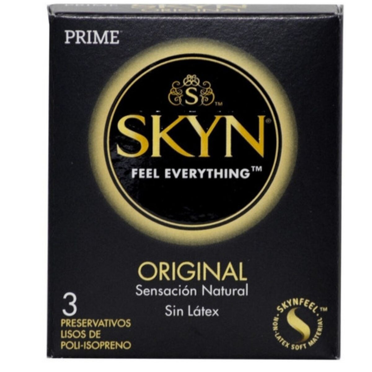 Preservativos Prime Skyn Original Sensación Natural X3 