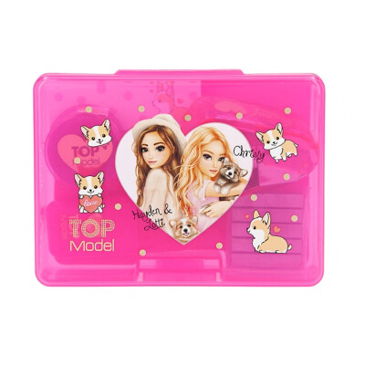 Mini set de escritorio Corgy Top Model Fucsia