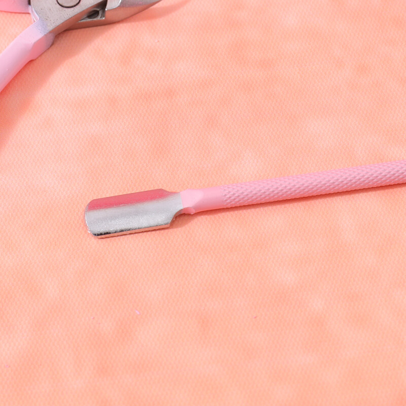 Set Removedor De Cutículas Y Esmalte - Rosa Set Removedor De Cutículas Y Esmalte - Rosa