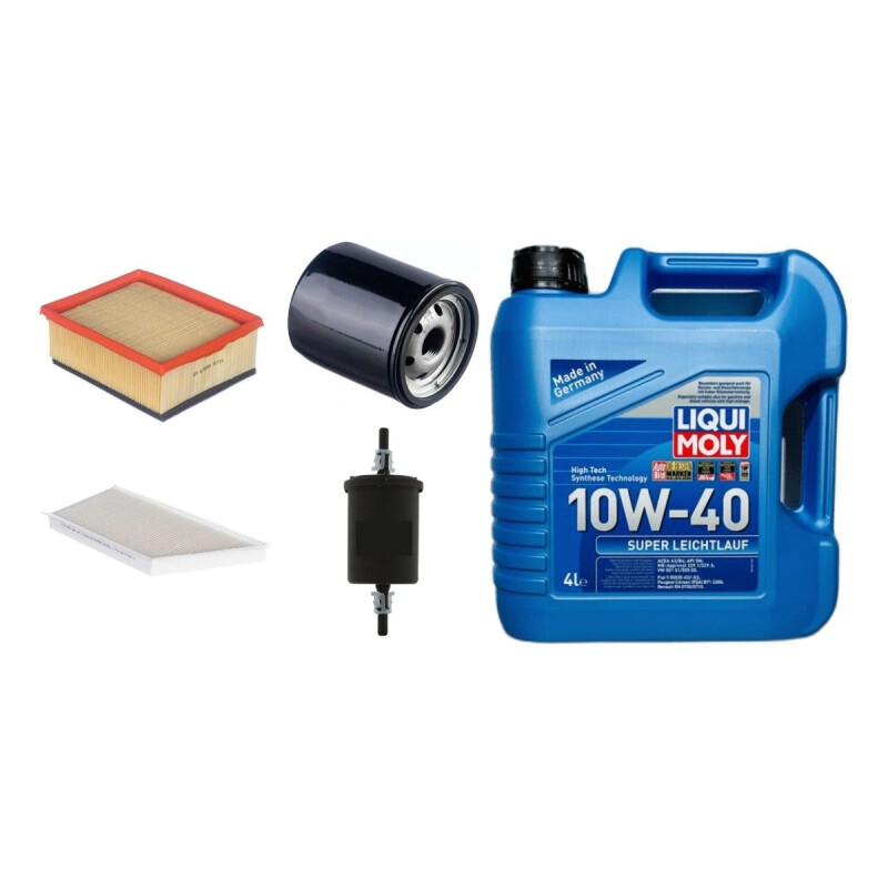 KIT DE FILTROS Y ACEITE 10W40 LIQUI MOLY Kit De Filtros Y Aceite 10w40 Liqui Moly