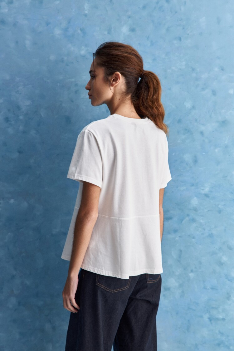 REMERA CASENTINO Blanco