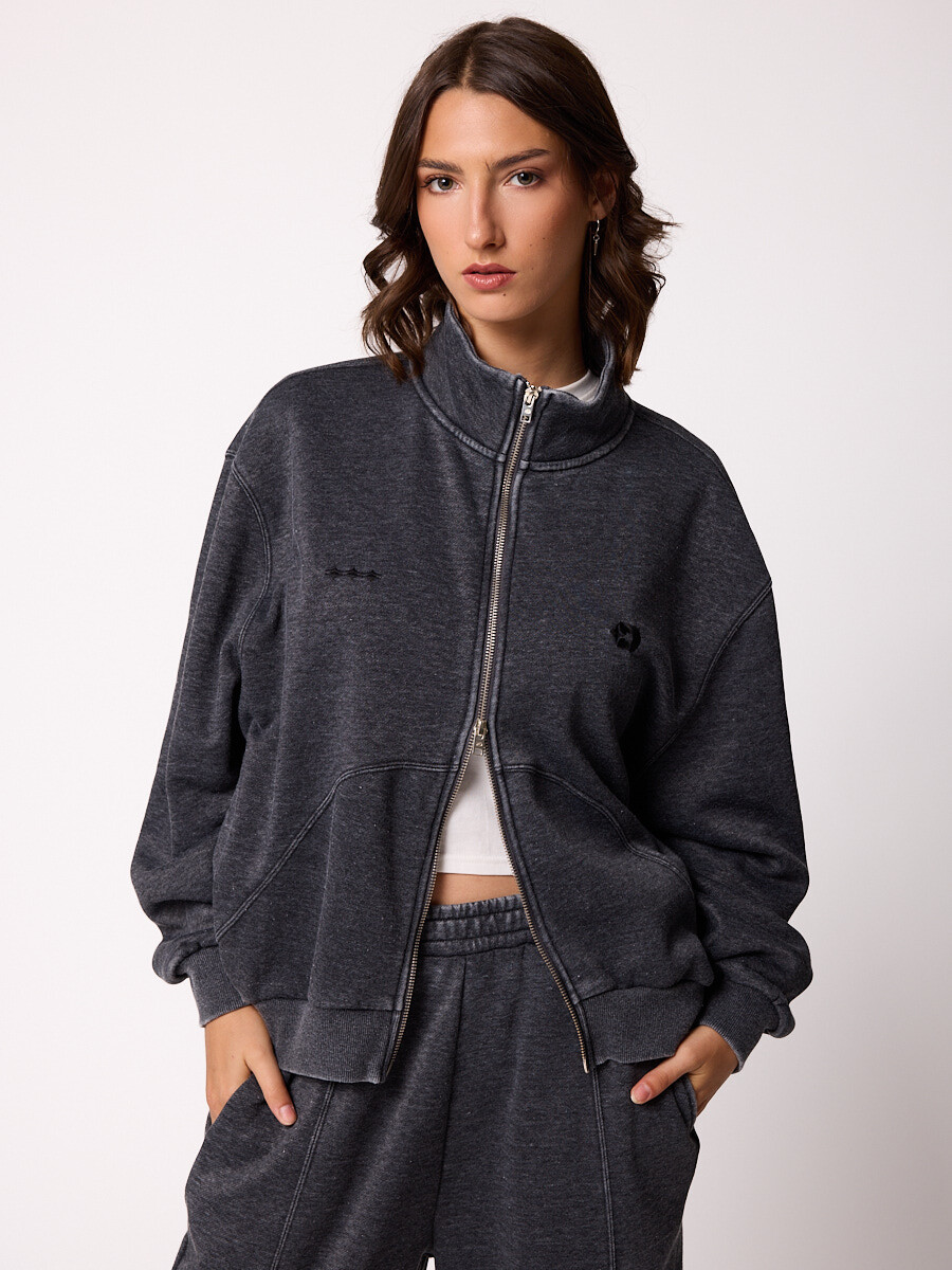 SWEATER C/C JUAYRS DIXIE Gris Oscuro