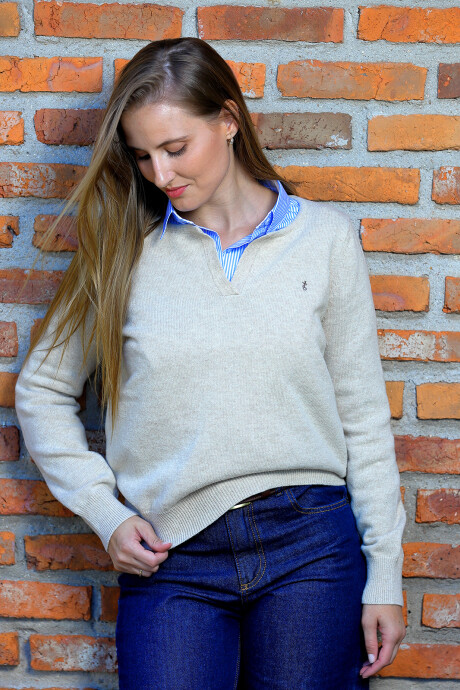 Buzo Polinesia Pesado Beige