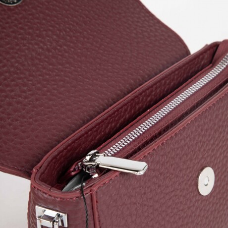CARTERA ROSETA Bordó