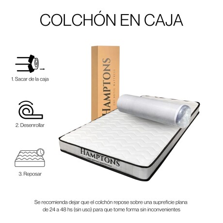 Colchon plaza y media Hamptons Memory Foam Colchon plaza y media Hamptons Memory Foam
