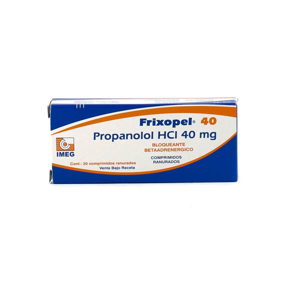 FRIXOPEL 40 MG. CJ X 20 COMPRIMIDOS única