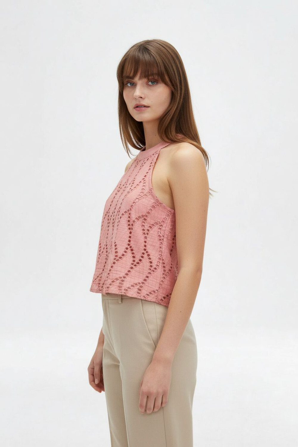Musculosa Zami Rosa Oscuro