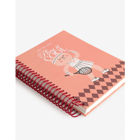 Cuaderno Estampado Tennis Combinacion Multicolor