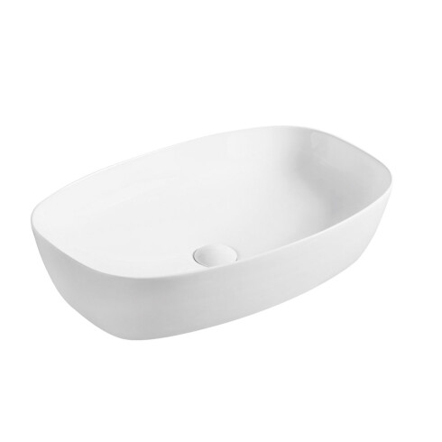 Bacha De Apoyo 61X38.5X13.5 Color Blanco Brillo 000