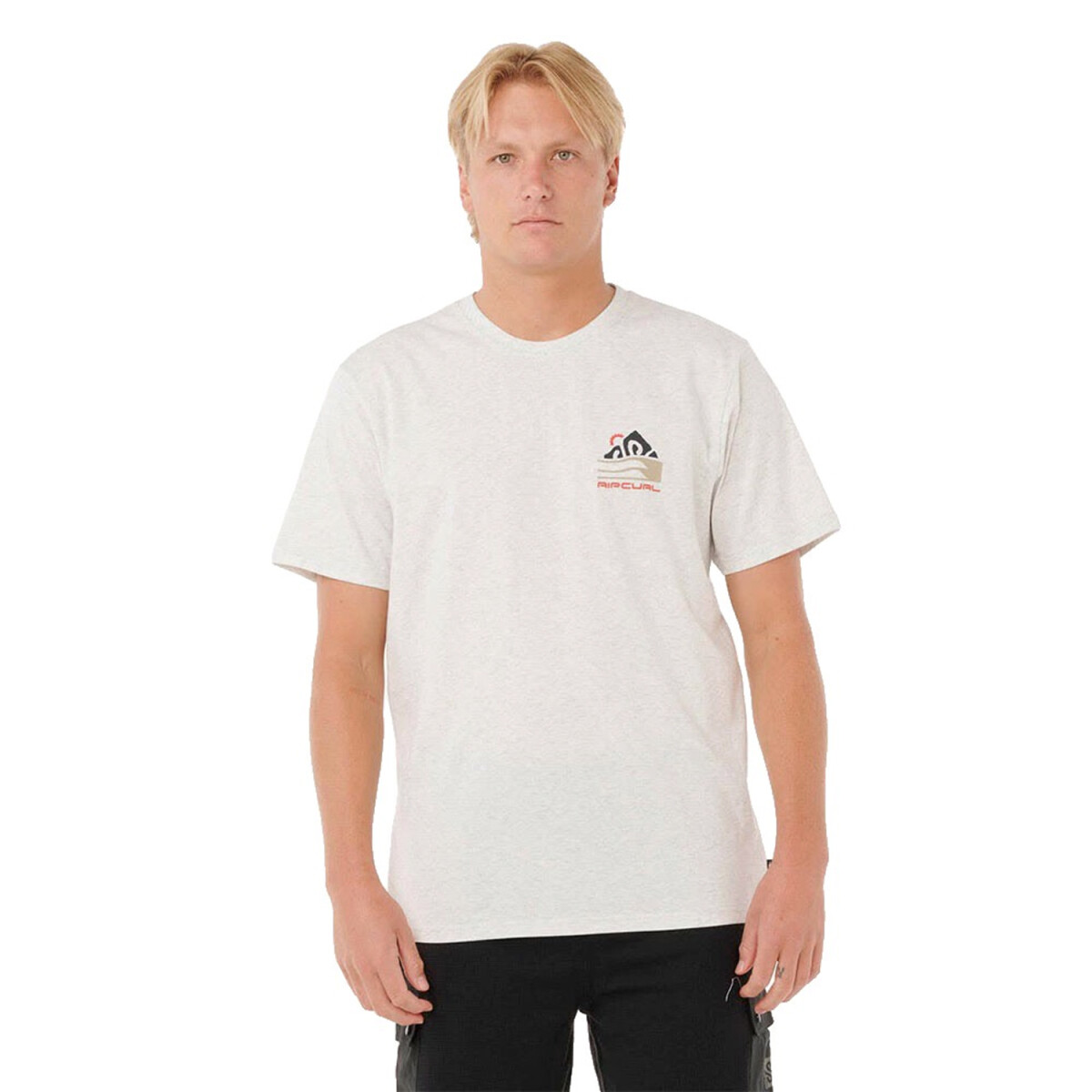 Remera Rip Curl Vaporcool Search Range - Beige 