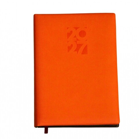 AGENDA ABEZETA 313 DIA X DIA TAPA NARANJA