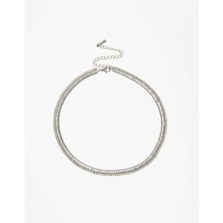 Collares Cortos Strass Cristal