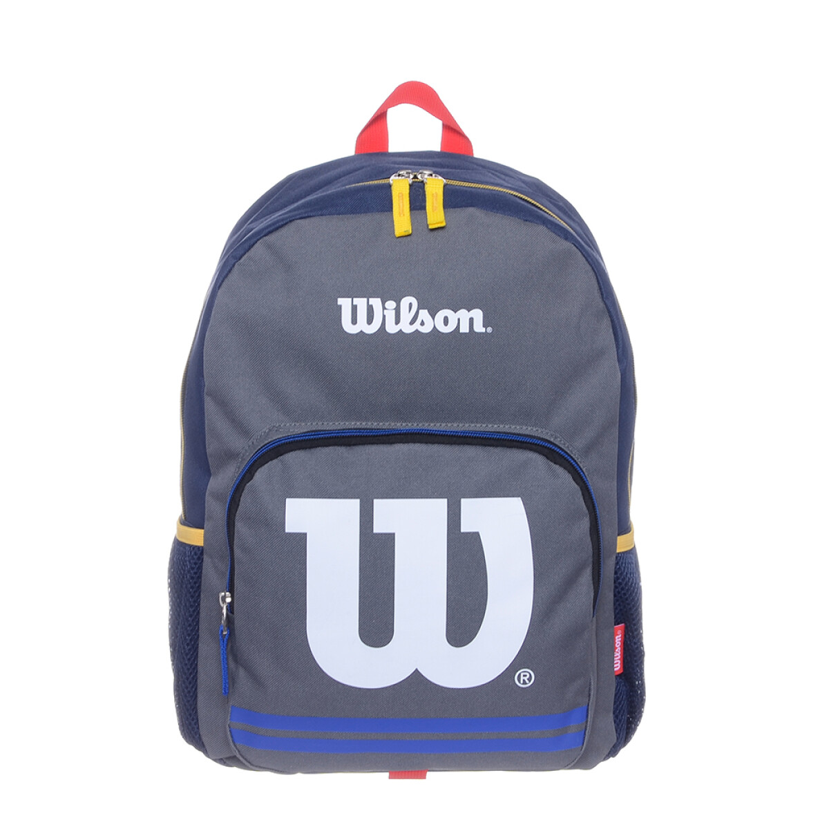 Mochila Wilson con bolsillos laterales - Gris 