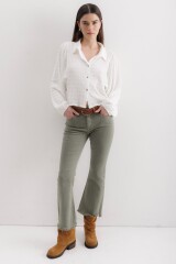 Jean New Ferrara Verde Militar