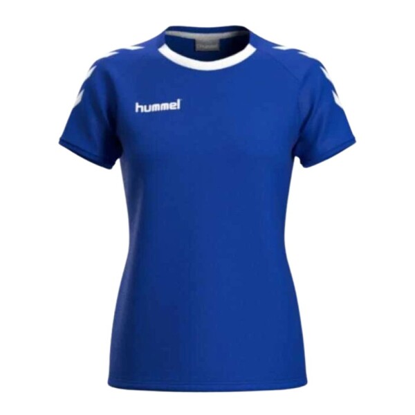 REMERA LISA MUJER AZUL FRANCIA