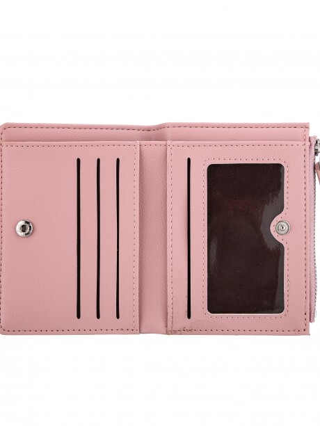 Monedero Telas Rosado