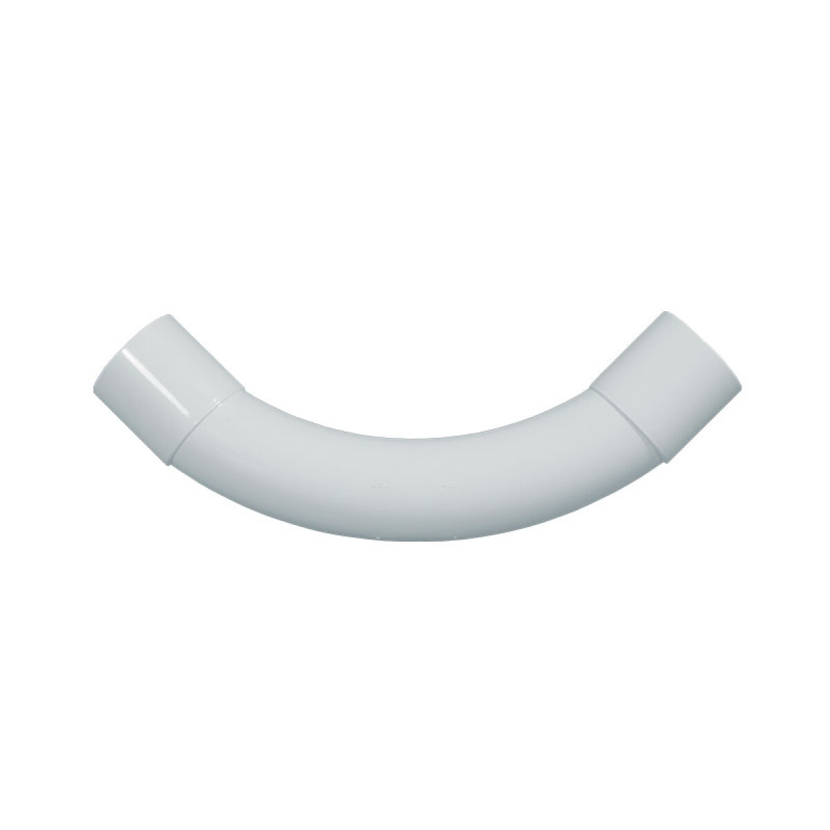 Curva de 90° tubo-tubo de 20mm, IP40.. - CAN00010 