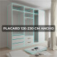 Imagen de PLACARD 126-230 CM ANCHO - Armado