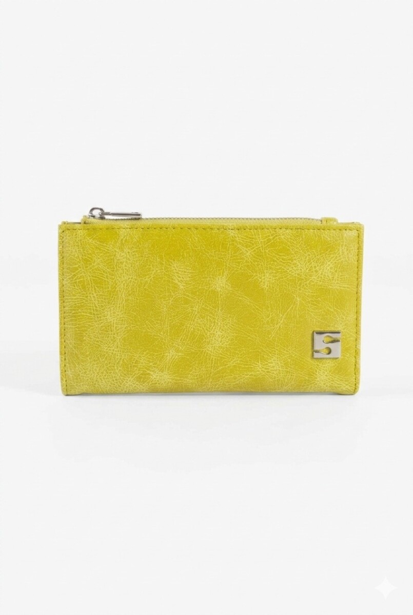 Billetera larga cirere - amarillo 