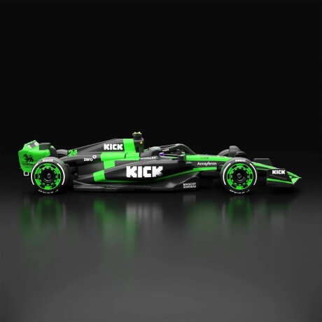 Vehículo Hot Wheels F1 Racing Kick Sauber Team Número 24 001