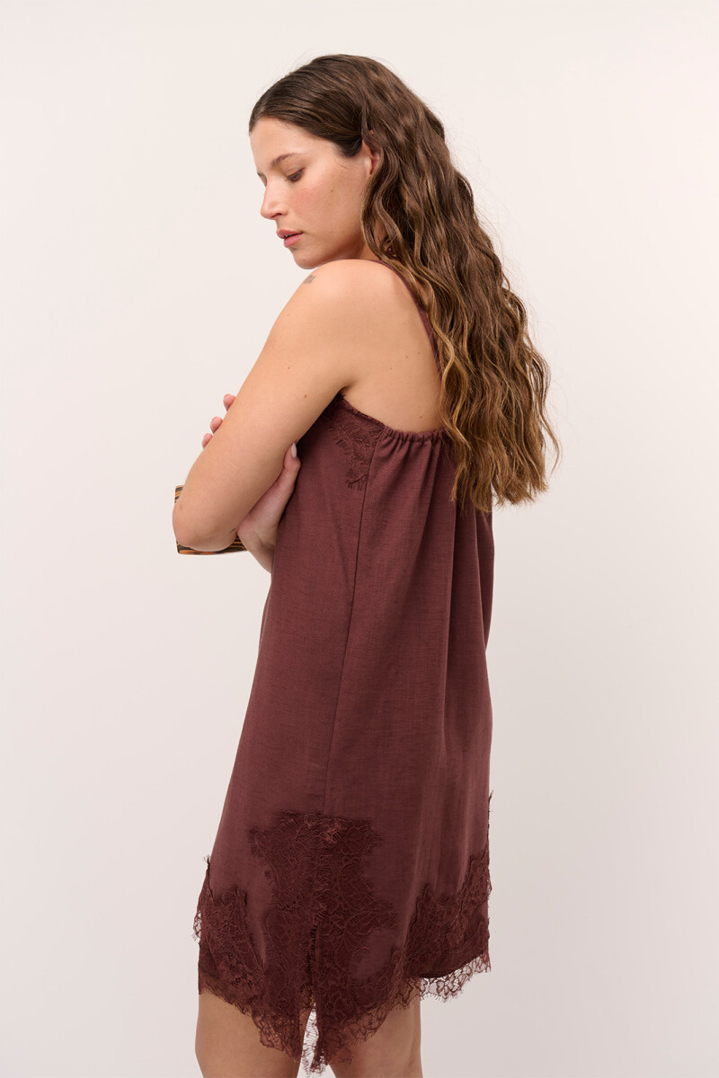 TOP AMORE MARRON