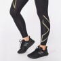 Light Speed Mid-Rise <br /> Comptight - Mujer Black/gold Reflective
