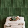 Azulejos adhesivos para cocina baño 10uds Verde