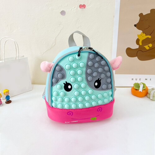 Mochila Pop It De Silicona - Vaquita Mochila Pop It De Silicona - Vaquita