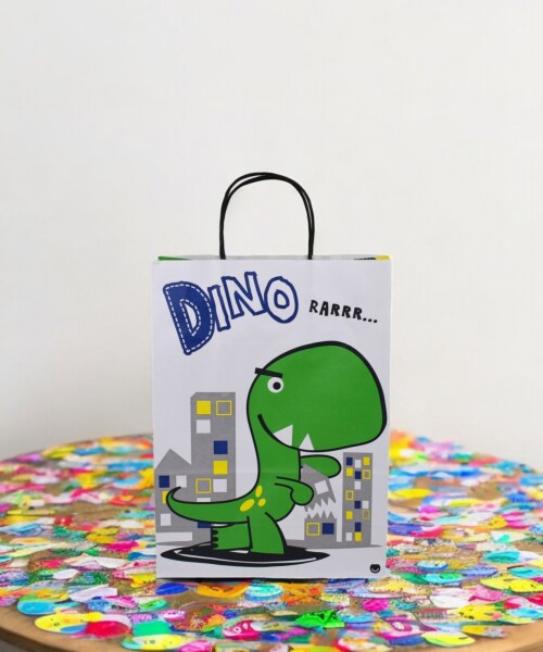 Bolsa 22x10x30 cm. DINOS