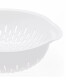 Colador de plástico con asas BLANCO