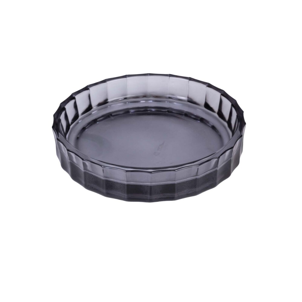 BANDEJA JABÓN NEGRO VIDRIO AQUA GL-0374