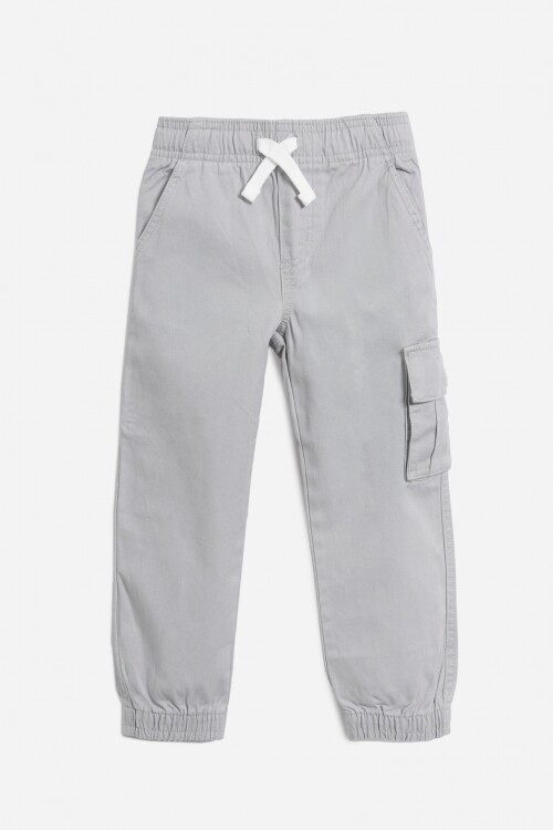 Jogger con elástico GRIS
