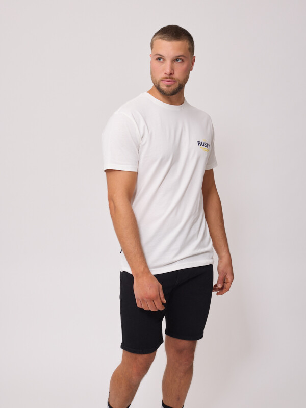 T-SHIRT LEIFU RUSTY Blanco