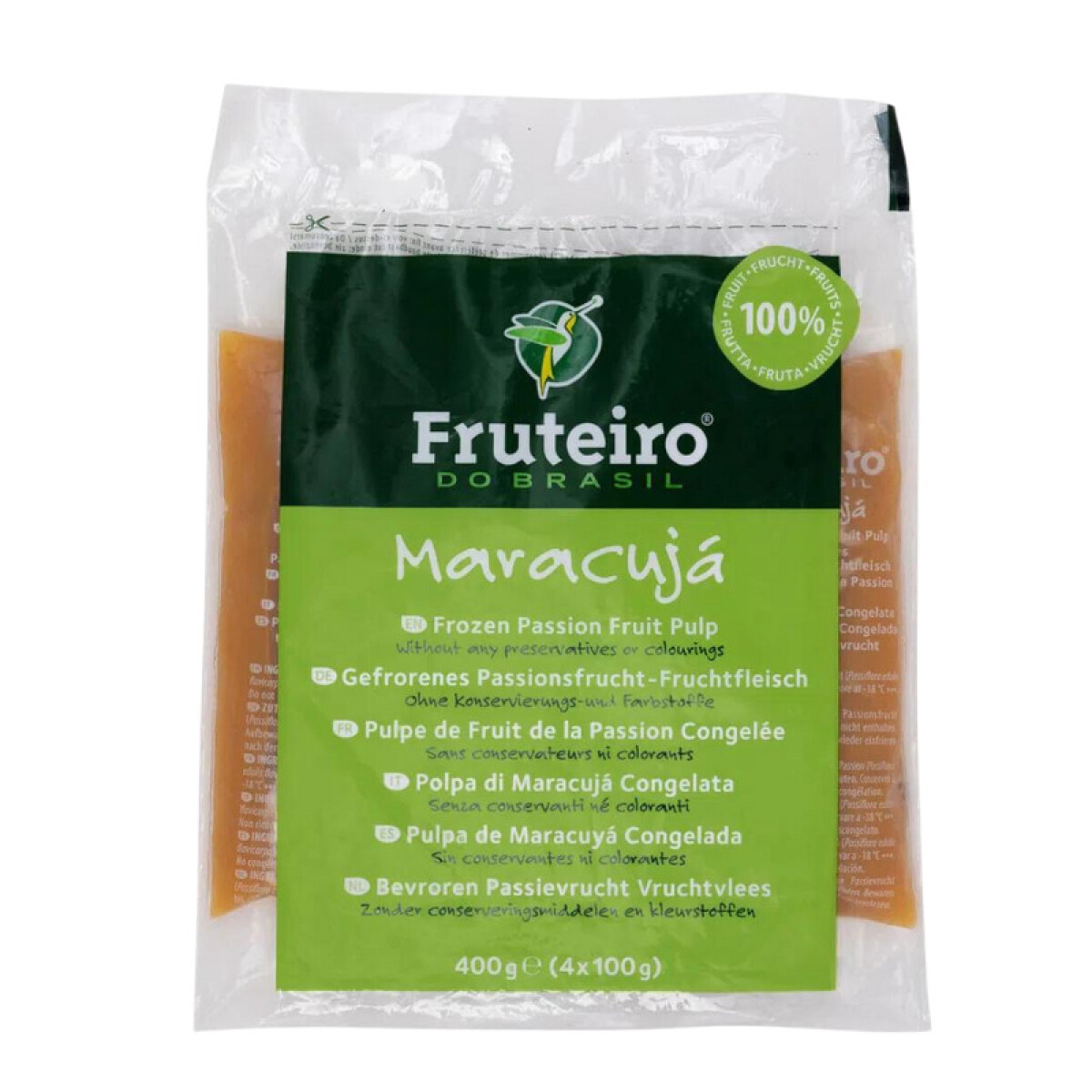 Pulpa de Maracuyá Fruteiro - 400 grs 