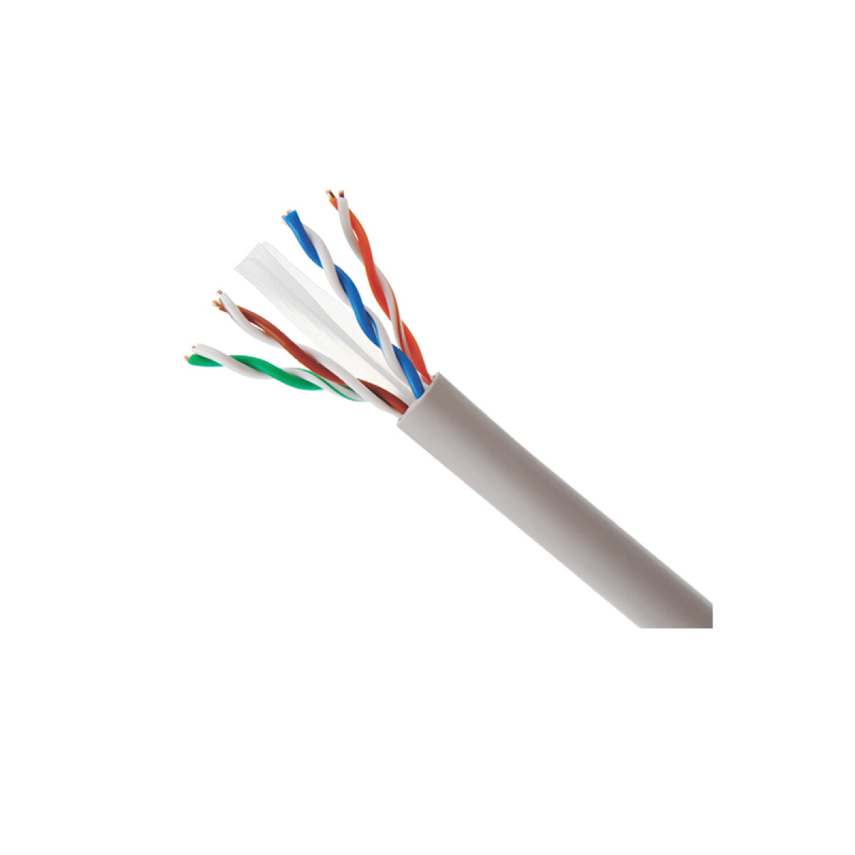 Cable de datos UTP LSZH Categoría 6 4 pares gris - PS9016 
