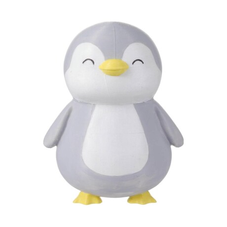 Juguete pingüino mascota latex gris