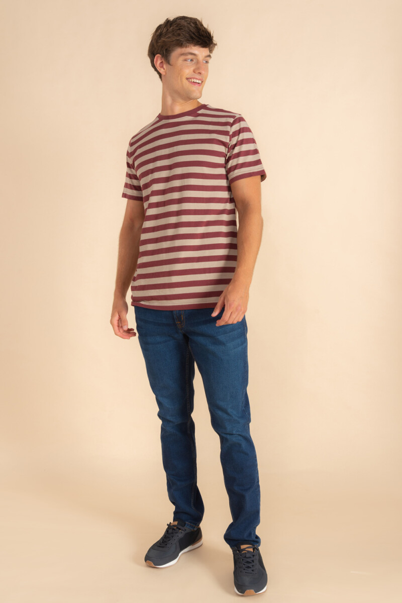 Pantalón de Jean Slim - Azul Oscuro 